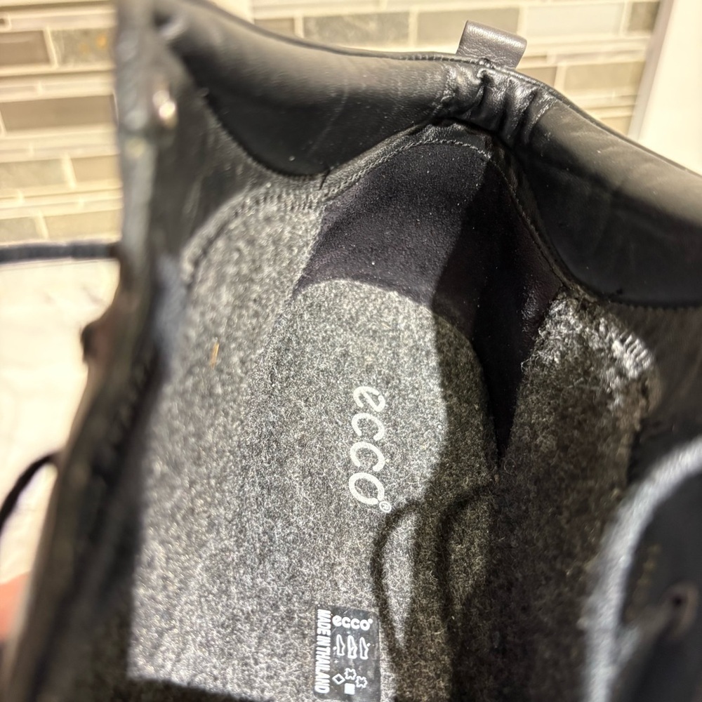 Ecco Gor-Tex boots women’s leather ankle boots - Picture 13 of 15